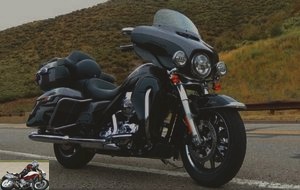 Harley Davidson Ultra limited Rushmore test