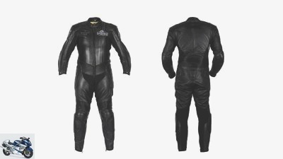 Helstons Stirling: one-piece leather suit in retro style
