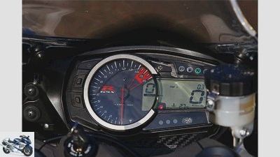 Honda CB 1000 R, KTM 690 Duke R, Suzuki GSX-R 750 and Yamaha MT-09 in the test