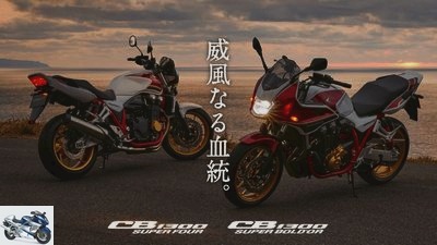 Honda CB 1300 2021: Japan Big Bike is upgraded