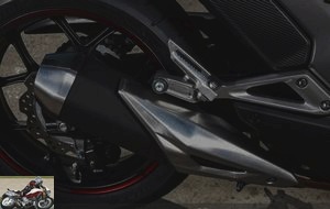 The silencer is used on the NC750X
