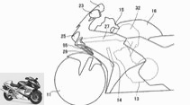 Honda patent: Fireblade indicator as a winglet?