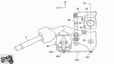 Honda patent for steering assistant: steers when the wheel slips