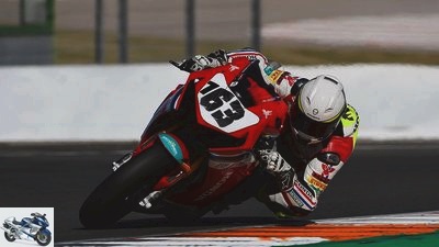 IDM Superbike 1000 Halbich has to pack on the HRP Honda