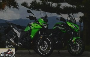Kawasaki Versys-X 300 and Versys 650
