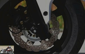 Kawasaki J125 brakes