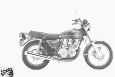 Kawasaki Z650 1981 technical