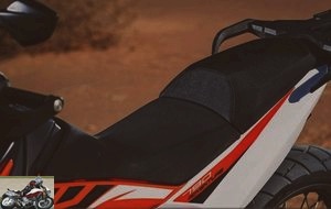 KTM 790 Adventure two-seater seat
