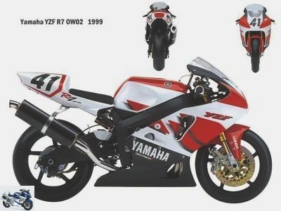 Yamaha YZF 750 R7 OW-02 2000