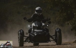 The Ryker will have an average consumption of 8 l / 100 km on this test