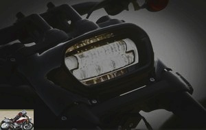 The double round optic gives way to an LED headlight