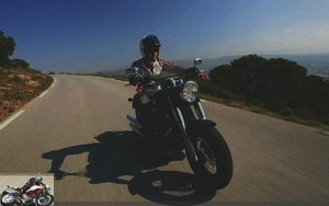 Harley-Davidson Softail Slim on the road