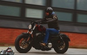 Harley-Davidson Forty-Eight on the road