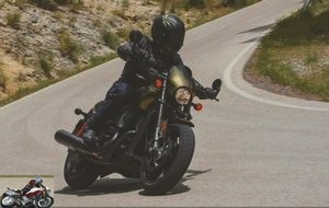 Harley-Davidson Street Rod on Road