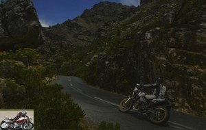 Honda Africa Twin CRF1000L test in the mountains