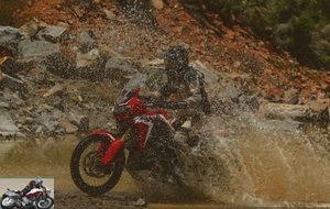 Ford crossing in Honda Africa Twin CRF1000L
