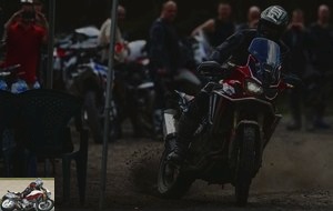 Honda Africa Twin's precision in the mud
