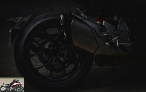 Honda CB 1000 R silencer