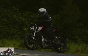 The 125 is in its elements on the small roads