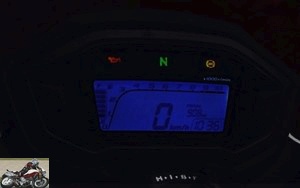 Honda CB 500 F speedometer