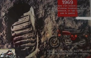 1969, what a year! Neil Armstrong on the moon, concorde in the air, Hendrix in Woodstock, Pompidou elected president and THE bike of the century