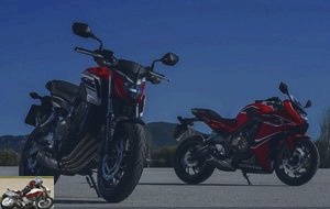 Honda CB650F and CBR650F test