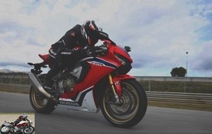 Straight line with the Fireblade SP