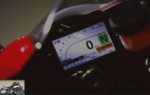 Honda CBR 1000 RR Fireblade instrumentation
