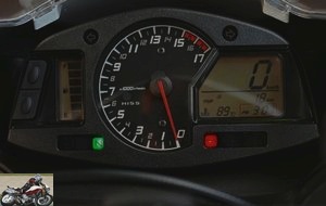 Honda CBR 600 RR speedometer