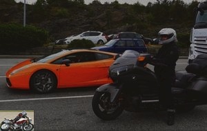 Honda F6B and Lamborghini