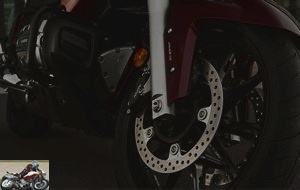 Honda F6C brakes