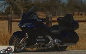 Side view of the Honda GL1800 GoldWing