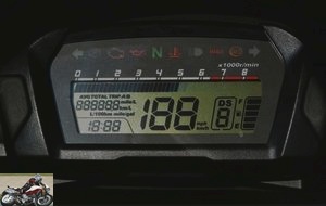 Honda Integra 750 dashboard