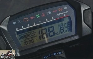 Honda NC 750 S speedometer