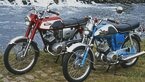 Japanese motorcycles from 1960 to 1970