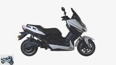 Jonway MJS-E: 130 km-h fast electric scooter