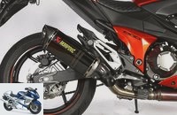 Best purchase muffler for the Kawasaki Z 800 (MOTORRAD 25-2014)