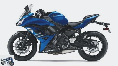 Kawasaki in model year 2018 - colors and prices