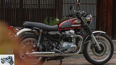 Kawasaki Indonesia: New colors for the W 800