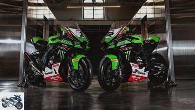 Kawasaki WSBK Team 2021: new bike, old world champion