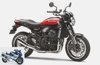 Kawasaki Z 900 RS and Ducati Monster 821
