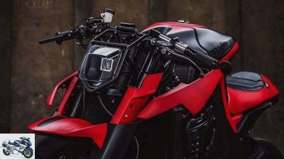 Kawasaki Z1000 extreme conversion from K-Speed