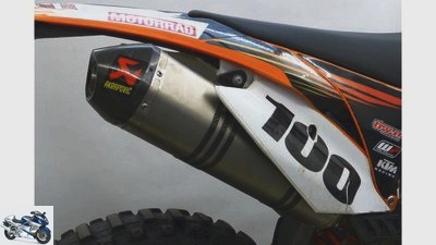 KTM 350 EXC-F long-term test final balance