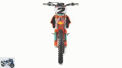 KTM 450 SX-F Factory Edition: Even closer to the factory material