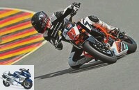 KTM Duke Battle: Sachsenring
