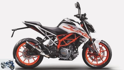 KTM in the 2018 model year - colors and prices