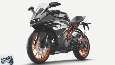 KTM RC 125 in the driving report
