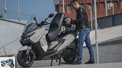 Kymco X-Town CT scooters: 125cc and 300cc as an addition to the family