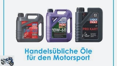 Oil in motorsport