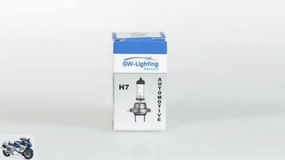 Lamp test H7 lamps